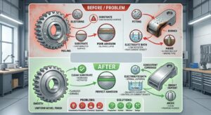 Common electroplating problems and solutions for improving plating quality and reducing metal finishing defects