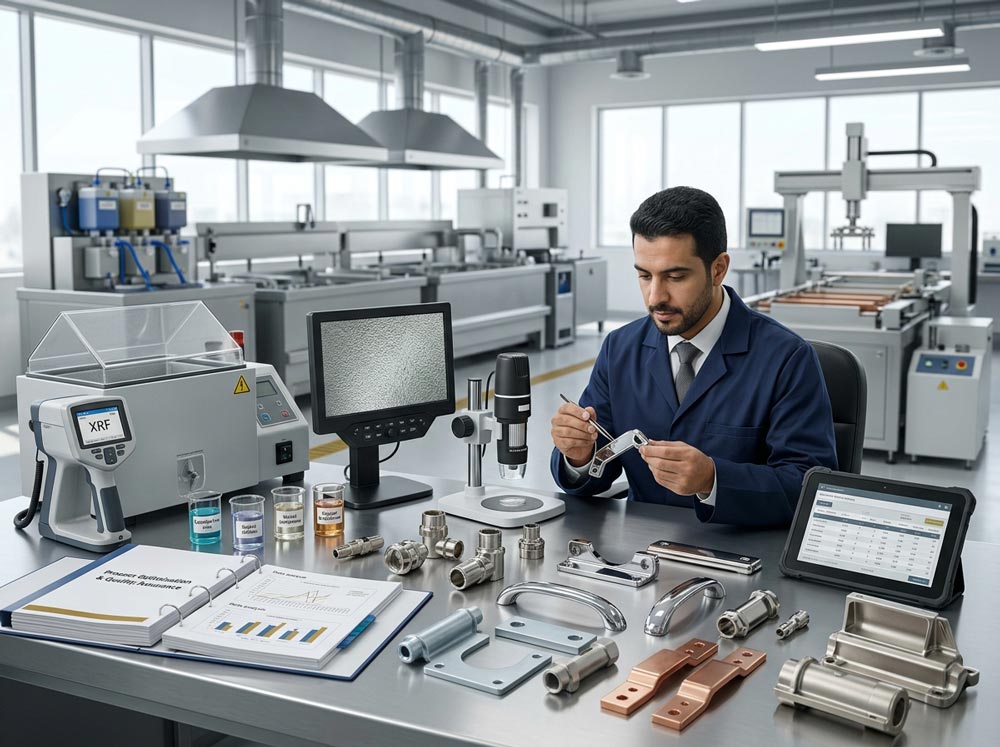 Electroplating Plant Consultancy Technical Services UAE