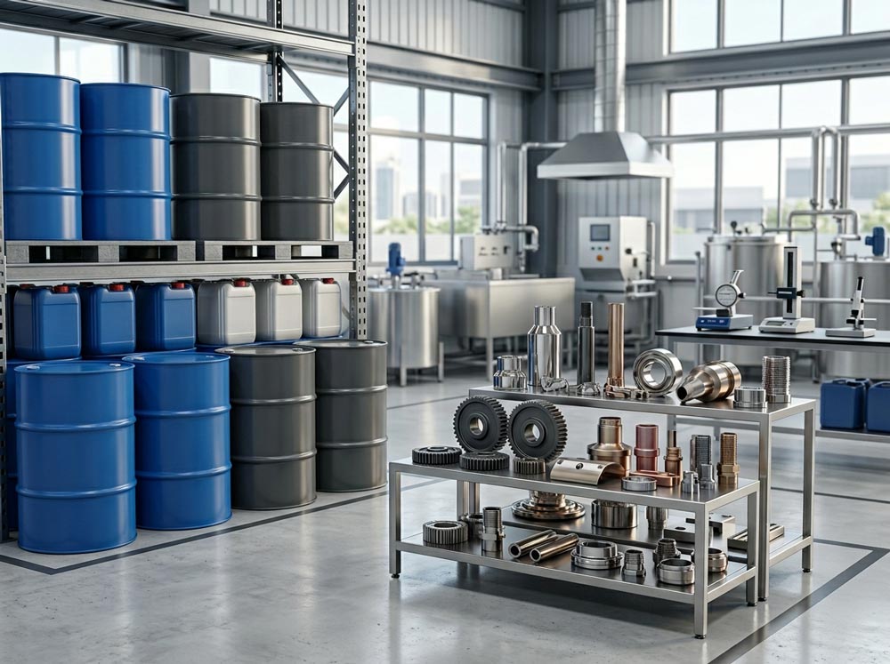 Metal Finishing Chemicals UAE for electroplating and surface treatment