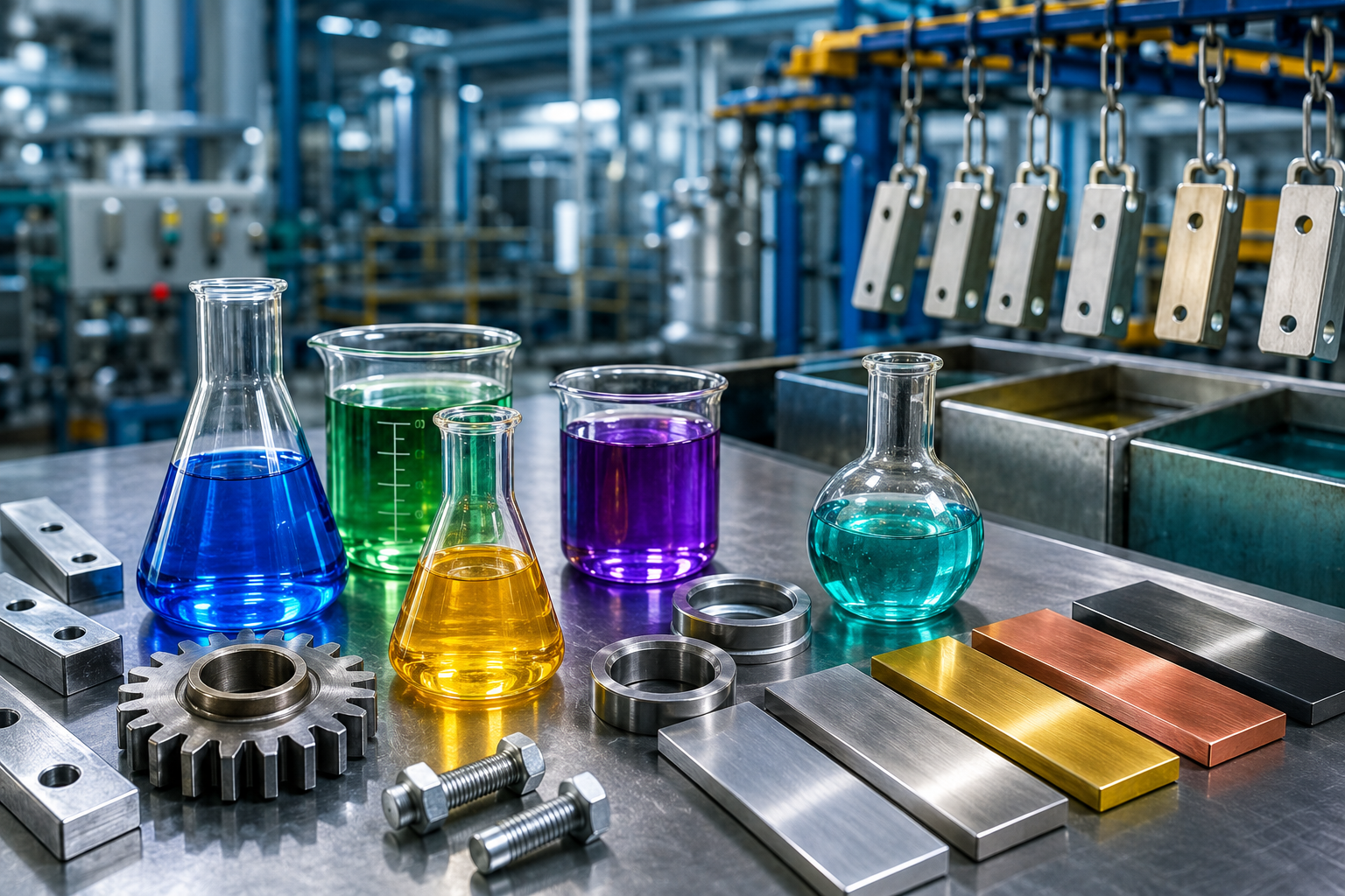 Metal Finishing Chemicals UAE: Complete Guide to Types, Applications & Benefits 2 Metal Finishing Chemicals